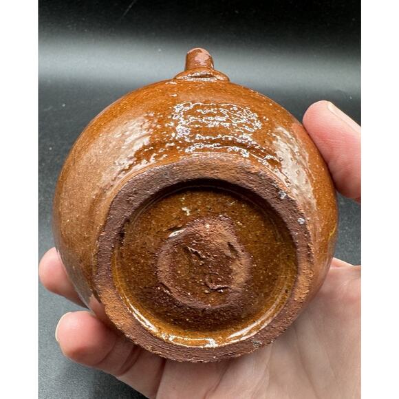 Vintage 1970's Retro Stoneware Pottery Owl Coffee Tea Espresso Cup -S1N - Picture 10 of 11